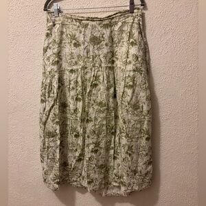 100% Linen Rachel Zoe Skirt
